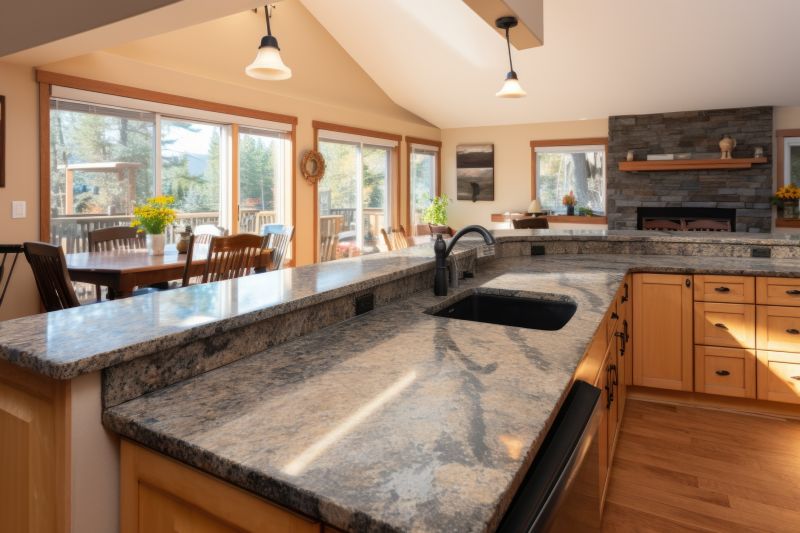 Finished Granite Kitchen